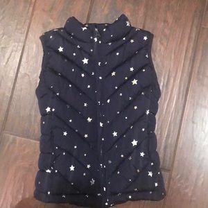 Gap kids girl’s puffy vest size small